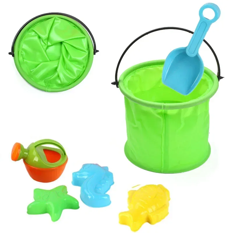 Beach Sand Bucket Toy  Collaps - Gardening Tools For Beginners 评论和价格