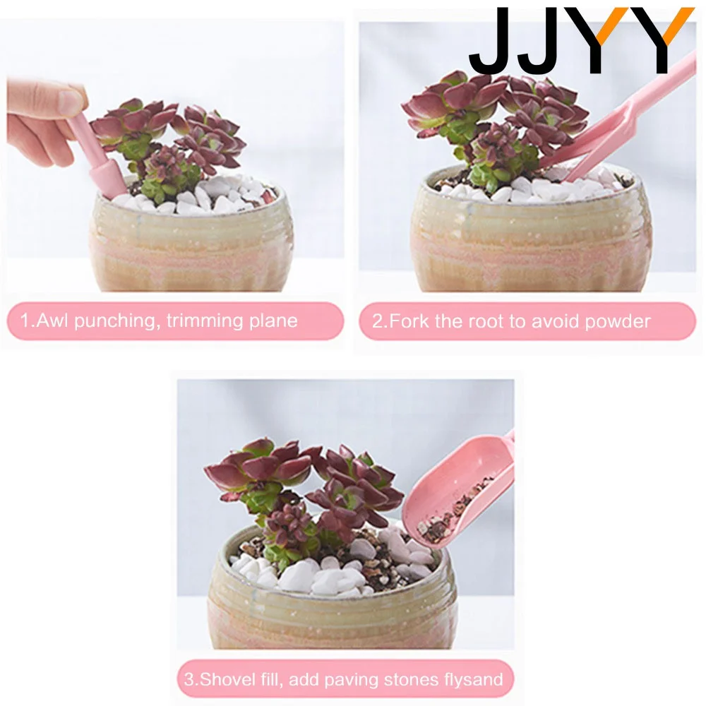 4Pcs Mini Succulent Planter Ac - Gardening Tools Set 评论和价格