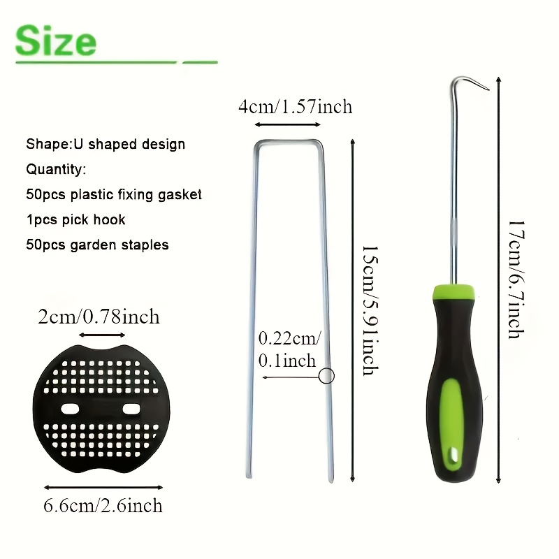 101pcs Garden Stakes Set - U-s - Gardening Tools Set 评论和价格