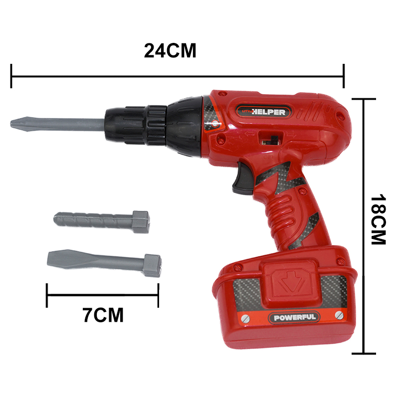 Tools Toys Electric Drill BO S - Gardening Tools For Toddlers 评论和价格