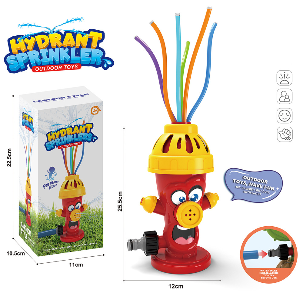 Hydrant Sprinkle Water Spray T - Gardening Tools Cartoon 评论和价格