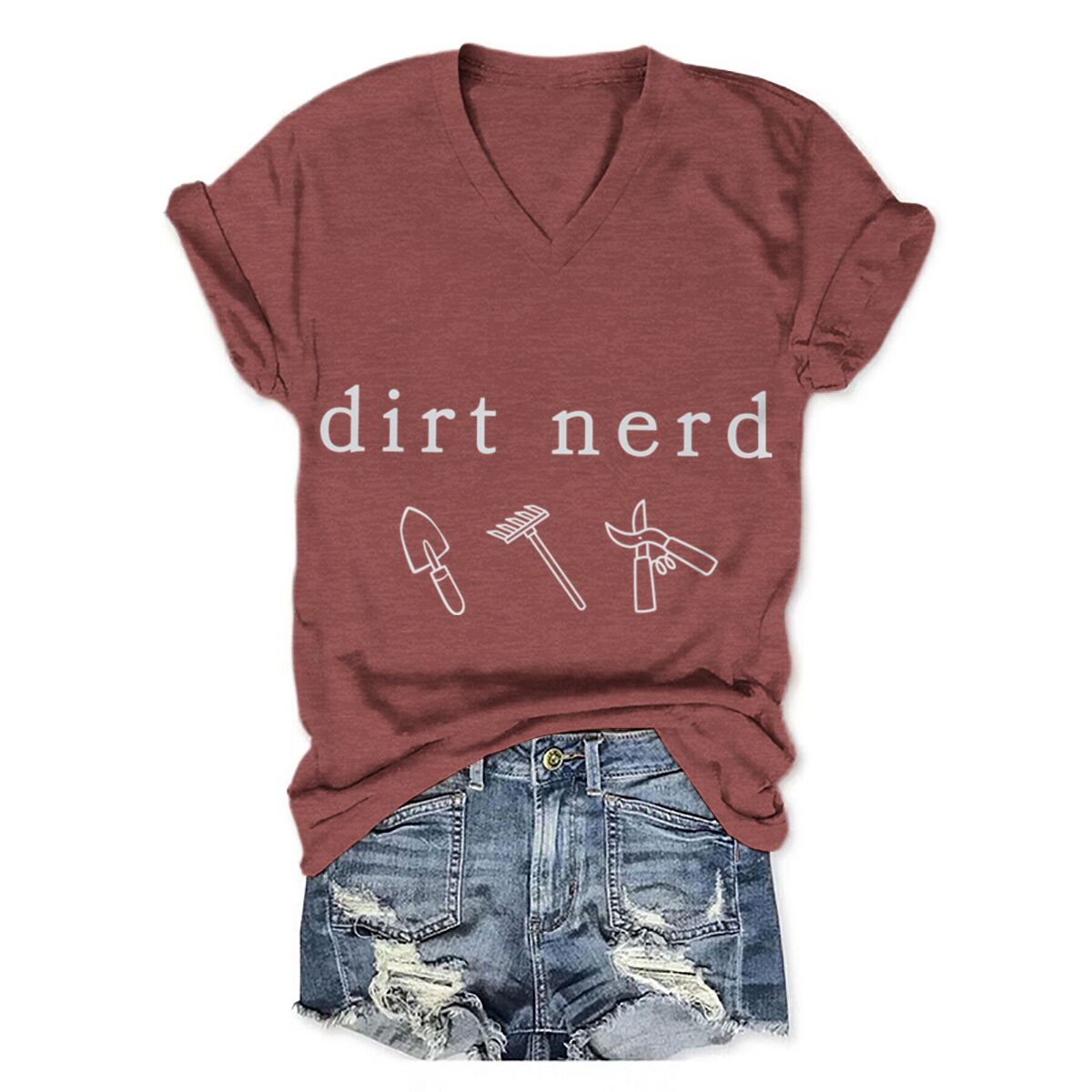 Dirt Nerd Gardening Tools Plan - Gardening Tools Cartoon 评论和价格