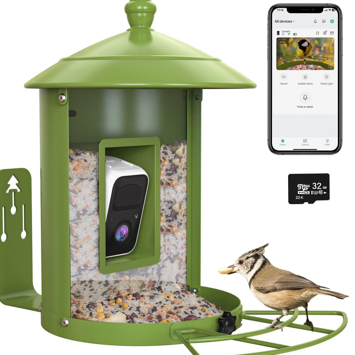 AI intelligent bird feeder wit - Gardening Tools Definition 评论和价格