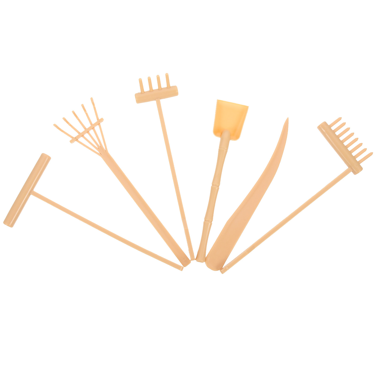 6PCS Set Zen Rake Tools Sand T - Gardening Tools Set 评论和价格