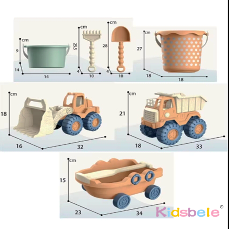 Beach Play Toys Children Porta - Gardening Tools For Toddlers 评论和价格