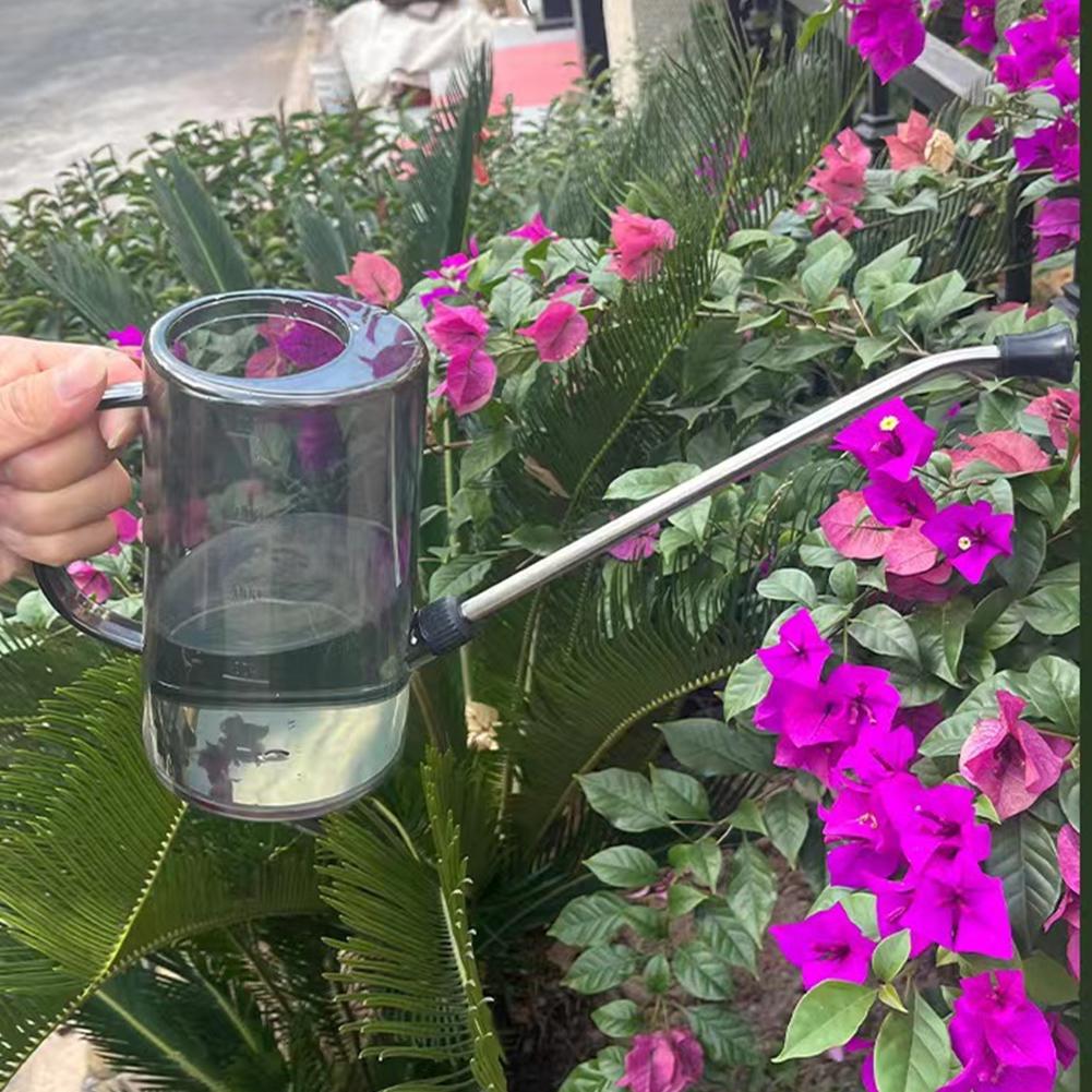 1L Long Spout Watering Can wit - Watering Can Long Spout 评论和价格