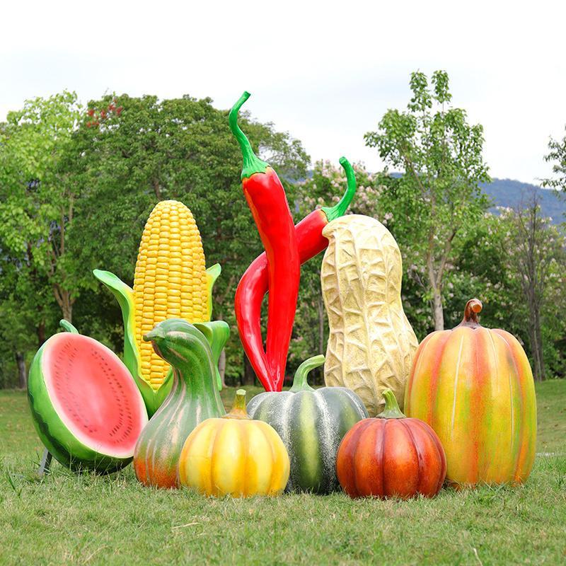 Outdoor simulation fruit sculp - Gardening Tools Cartoon 评论和价格