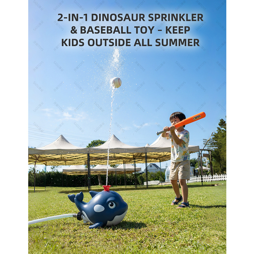 Cartoon Whale Sprinkler Outdoo - Gardening Tools Cartoon 评论和价格