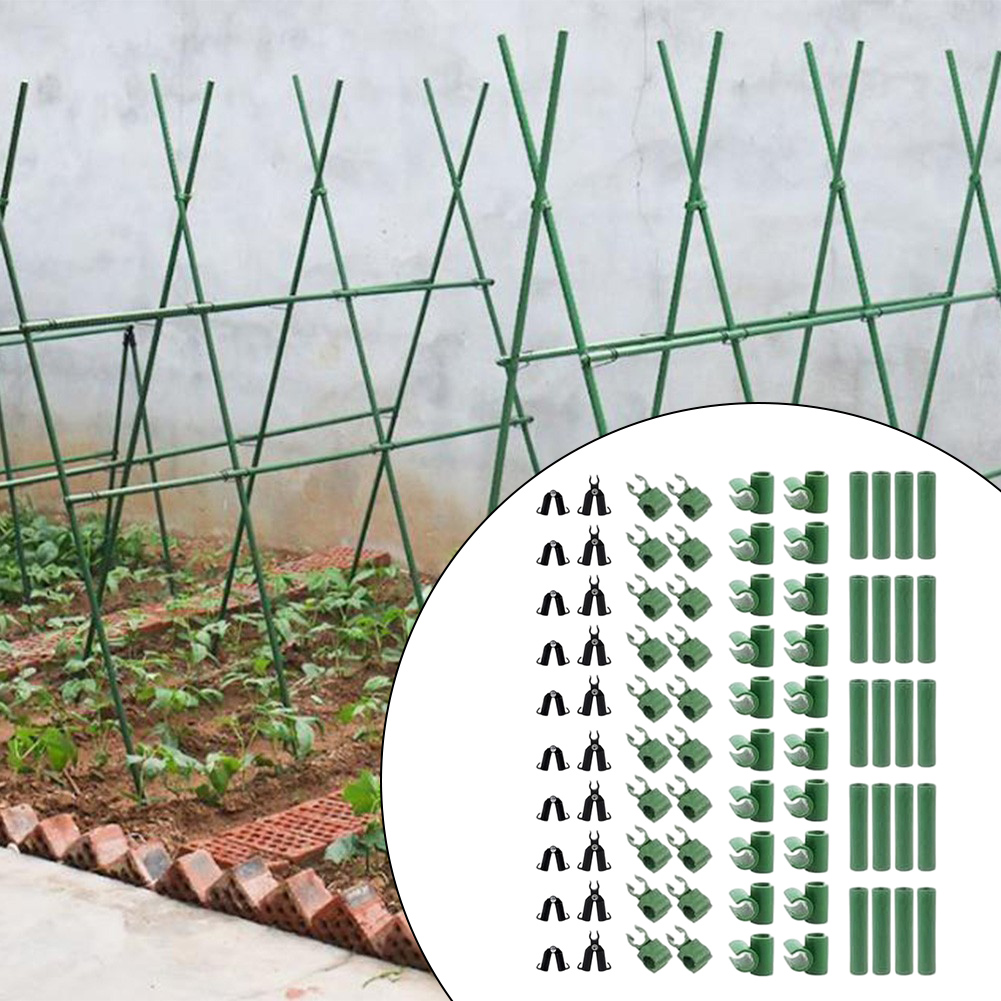 80pcs 11mm Garden Trellis Conn - Gardening Tools Set 评论和价格